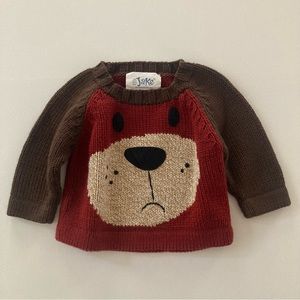 Jake 12 Months Baby Boy Bear Sweater